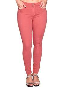 Women Jeans - Dusty Pink - View 5