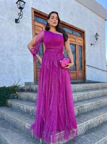 Bridesmaid Dresses - 玫瑰紅 - 查看 1