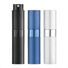 Wiederverwendbare 10ml Aluminium-Reiseparfümflasche, Mini-Taschenparfümflasche, tragbare Aluminium-Parfümflasche
