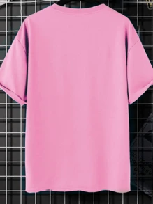 Men's T-Shirt Cotton Sol Beach Praia Mesh Premium - Rosa Pálido - Ver 2