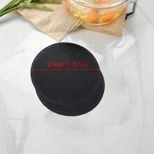 Silicone Honeycomb Insulation Pad, Non-Slip Pot Holder, Jar Opener, And Microwave Mat For Home Use