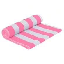 Extra Large Towel - Soft Microfiber, Absorbent 180x100cm - 粉色 - 查看 2