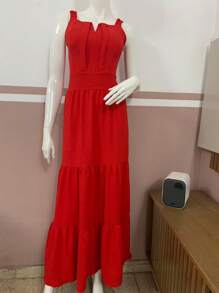 Women Dresses - Đỏ - Xem 1