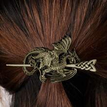 1pc Women's Vintage Dragon Hair Clip - Fashionable Y2K Punk Hair Stick, Elegant Minimalist Style Hair Accessory,Hair Accessories,Hairpin Hair Bun Hair Bun Maker Bun Hair Piece Hair Styling Pins