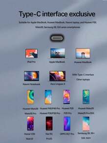 1pc Usb To Type C Converter, Suitable For Converting Type C Interface Of Mobile Phone And Computer Devices To Usb Interface - Pink - View 10