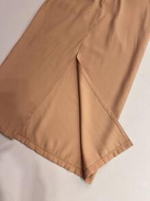 Women Skirts - Khaki - View 6