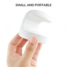 Mini luz UV para uñas de gel, pequeña lámpara LED curadora de uñas, portátil y con secador de uñas USB para curación rápida rizador de pelo
rizador pelo
rulos pelo lampara para uñas lámpara uv led uñas lampara de uñas - Blanco - Ver 4