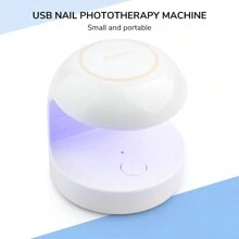 Mini luz UV para uñas de gel, pequeña lámpara LED curadora de uñas, portátil y con secador de uñas USB para curación rápida rizador de pelo
rizador pelo
rulos pelo lampara para uñas lámpara uv led uñas lampara de uñas - Blanco - Ver 3