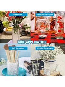 5000pcs Gel Beads Floating Water Pearls Clear Water Beads For Vase Fillers, Floating Candles, Flower Arrangements, Wedding Centerpieces, Floral Decorations For Anniversary And Festivals - Multicolor - View 3