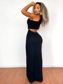 Women Dresses - màu đen - Xem 3