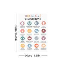 1入組認知失真油畫畫布牆藝術裝飾，現代藝術風格印刷海報圖片，適用於房間裝飾、走廊、臥室、酒吧牆飾，秋季裝飾、室內裝飾（無框） - 杏色 - 查看 9