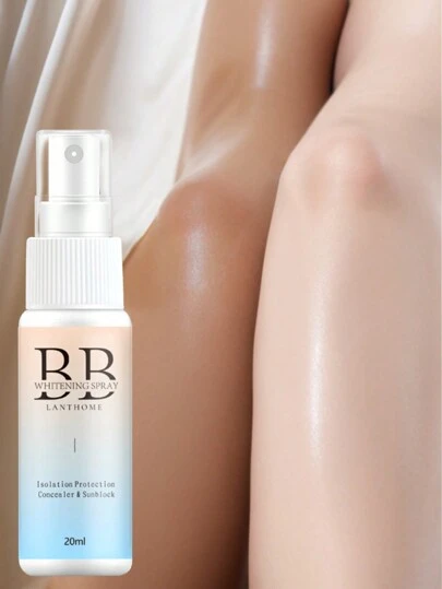 LANTHOME 20毫升亮白喷雾：即刻打造细腻肤色，持久保湿。这款亮白BB喷雾温和配方，深层滋养肌肤，轻盈质地提亮肤色，持久保湿。它拥有清爽轻盈的质地，打造自然透亮光泽，让您自信满满。亮白精华不仅有效美白，更能锁住肌肤水分。