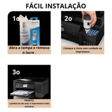 10 Tintas Compatível 544/504 Refil 70ml Para Impressora Ecotank L3108 / L 3110L / 3111 / L3118 / L3119 / L3150 / L3158 / L4150 /L4158 / L4160 / 4168 / L4250 /L6160 / L6161 / L6170 / L6171/ L 6178 / L6190 / L6191 / L6198