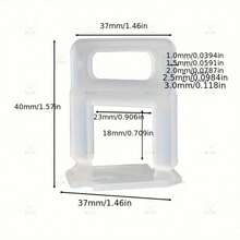 270pcs 1mm 1.5mm 2mm 2.5mm 3mm Tile Leveling Clips For Ceramic Tile, Tile Installation Tools Tile Spacers Clips - 2mm - View 4