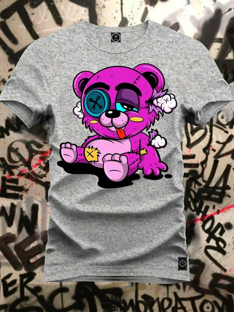 Men T-Shirts - Xám - Xem 1