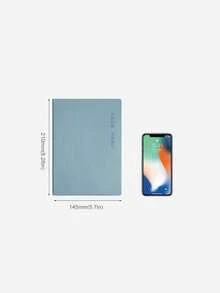 軟皮筆記本，適用於禮品、辦公室、實驗室、家庭、學校、寫作和學習作業 - A5 - 查看 2