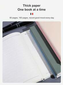 軟皮筆記本，適用於禮品、辦公室、實驗室、家庭、學校、寫作和學習作業 - A5 - 查看 8