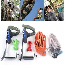 Tree Crampons Climbing Aids Crampons Tree Climbing Tool Climbing Trees Artifact Tree Climbing Spike Set With Belt
