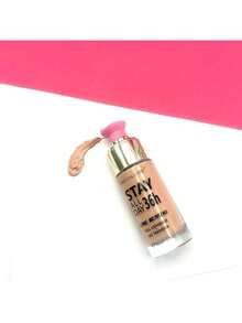 Base De Maquillaje Liquida 3 Piezas Duración De 36 Horas Tonos Mate Portátil Piel Mixta - Mate - Ver 3