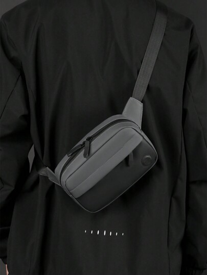 Chest Bag, New Shoulder Bag, Outdoor Backpack, Cycling Waist Bag, Sports And Leisure Crossbody Bag Commute Bag For School Graduation Gifts For Books Freshman Rider Bag Hiking Hiking Student Large Capacity Multi-Functional Portable Fashionable Casual Dad Gifts Boyfriend Gifts Vacation Funny Gifts Travel Christmas Holiday Thanksgiving Gifts Side Bags Pouch