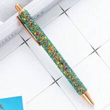Ballpoint Pens Retractable Pretty Journal Pen Black Ink 1.0mm Gift Pens For Women Girls Teacher Office Wedding School Supplies Back To School - Multicolor - View 10