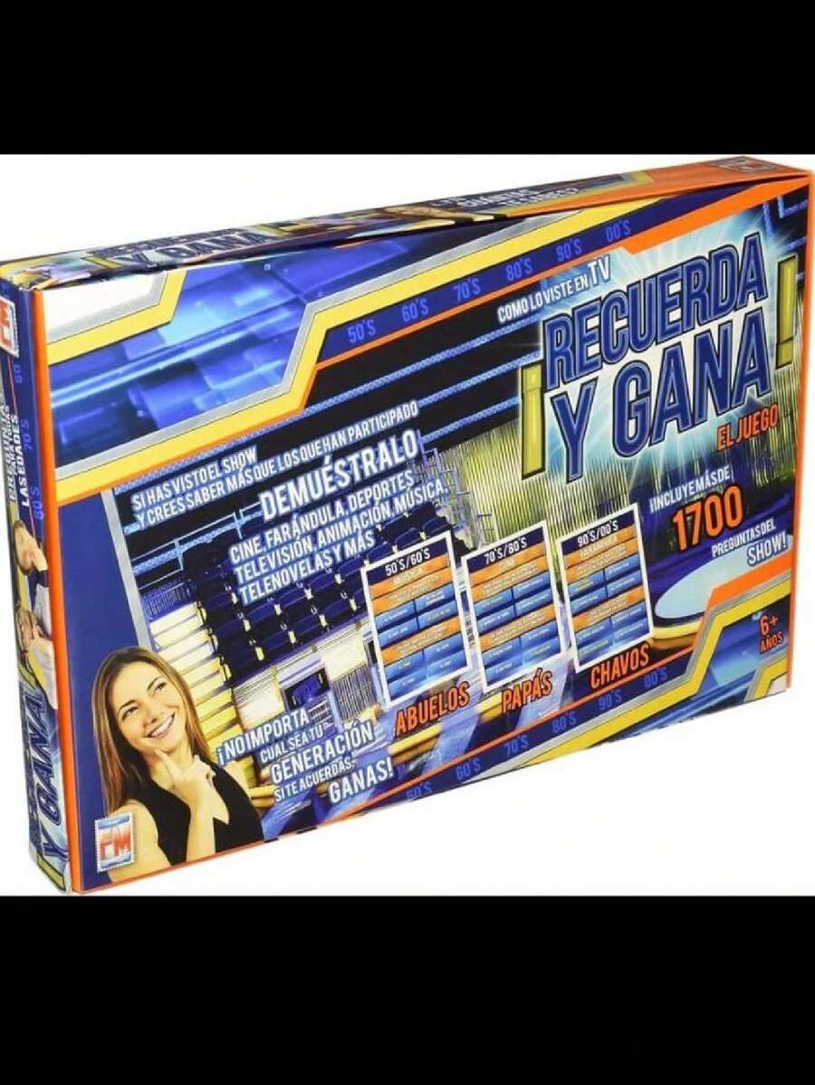 RECUERDA Y GANA - Azul - Ver 1