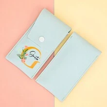 伴娘化妆刷套装，带有自定义字母和名称组合包，非常适合婚礼回礼、新娘送礼会回礼或母亲节惊喜、化妆包、旅行配件、多功能、装饰性、字母、纯色、精致、时尚、复古、现代、多彩、休闲、基础、休闲、独特、定制、个性化、定制、送给她、女朋友、她、祖父母、家人、男朋友、朋友的理想礼物 - 粉色 - 查看 5