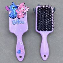 Cepillo de pelo portátil con función de masaje, diseño de dibujos animados de Stitch, cojín de aire - Multicolor - Ver 14