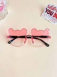 1/2/3件装 2024新款时尚男女童可爱熊耳朵眼镜 儿童宝宝经典眼镜 - 彩色 - 查看 22