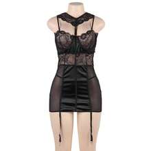 Oh Yeah Lover Women Sexy Lingerie Dresses - 黑色 - 查看 5