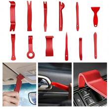 Car Trim Removal Tool Pry Kit Car Panel Tool Stereo Removal Tool Kit Auto Hand-Held Disassembly Tools - Multicolor - View 3