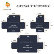 Pack de 3 Protectores para Sala Doble Vista Capitonado Pinsonic a cuadros de Alta Calidad Sin Hilo, Protector de Sofá Reversible y Resistente, Diseño Elegante y Sofisticado, Ideal para Sofás de 3 Piezas, Confort y Estilo para tu Sala, Protector Impermeable y Resistente al Desgaste, Fácil de Instalar y Mantener, Perfecto para Hogares con Niños o Mascotas, Material Suave y Duradero, Protección Extra contra Manchas, Rasgaduras y Derrames, Fundas Reversibles para Cambio de Estilo, Disponible en Varios Colores - Gris - Ver 5