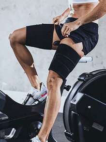 1 件健身运动可调节出汗护腿健身房配件