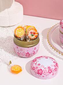 1 件/1 套家庭/餐厅/客厅/厨房金属罐，用于储存谷物、干果、糖果、饼干、面包，适用于户外、婚礼、派对、礼物、生日 - 彩色 - 查看 15