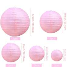 10Pcs White Chinese Japanese Paper Lantern Mixed Size Hanging Paper Lantern Decoration Party Lantern For Wedding Birthday Halloween Party DIY, 5 Sizes,Christmas