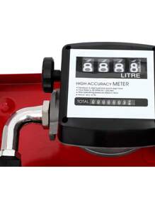 12V DC 155W Automatic Transfer Fuel Pump Meter Large Flow Heavy Duty 10GPM 45L/Min