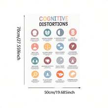 1入組認知失真油畫畫布牆藝術裝飾，現代藝術風格印刷海報圖片，適用於房間裝飾、走廊、臥室、酒吧牆飾，秋季裝飾、室內裝飾（無框） - 杏色 - 查看 8