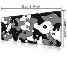 1pc Large Mouse Pad Abstract Puzzle Mouse Pad Available In 5 Size