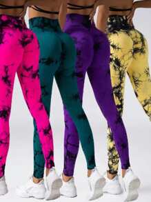 Women Tights - 綠色 - 查看 1