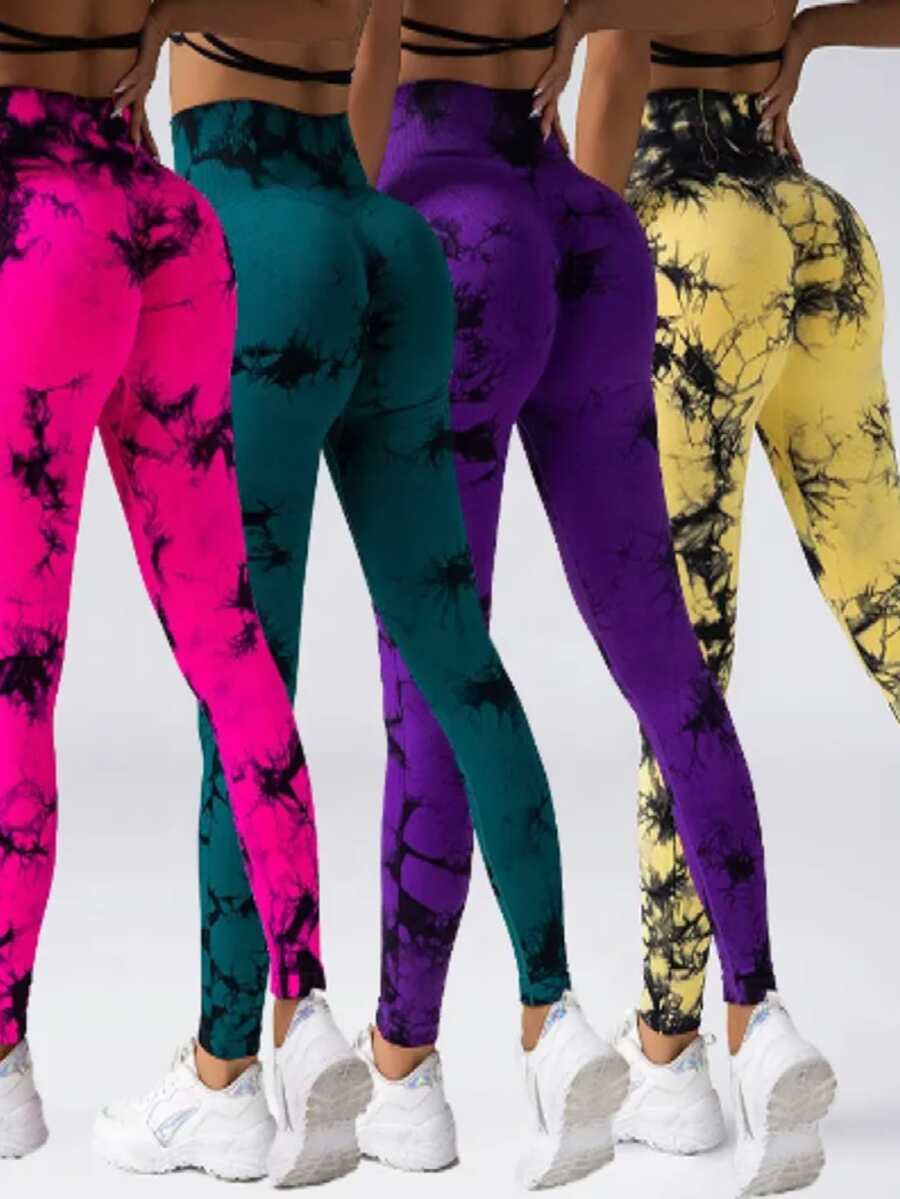Women Tights - 綠色 - 查看 1