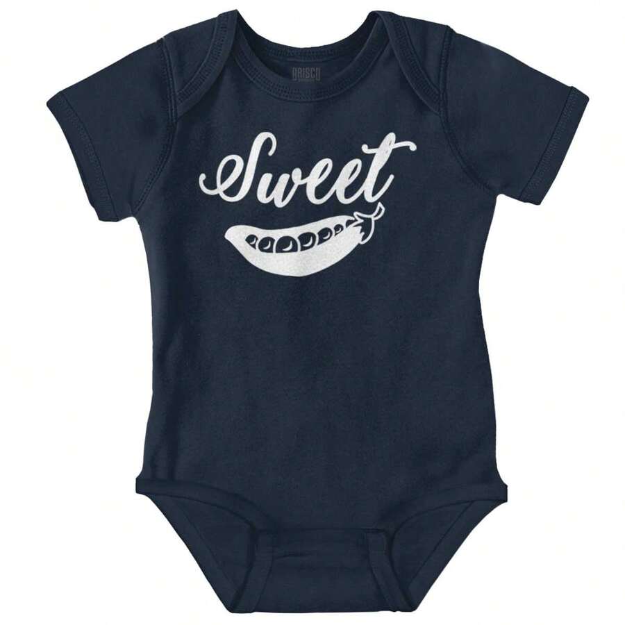 Baby Boy Sweet Pea Adorable Food Lover Cute Bodysuit