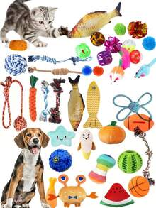 1 set de juguetes para gatos aleatorios, caja misteriosa sorpresa para gatos y paquete de regalo misterioso y divertido, caja ciega de regalo para mascotas - Multicolor - Ver 8