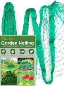Garden Anti-Bird Netting For Vegetables And Fruit Trees, 13X50 Feet Plastic Mesh Net For Bird, Deer, Squirrel And Other Animals, Suitable For Greenhouse - Multicolor - View 1