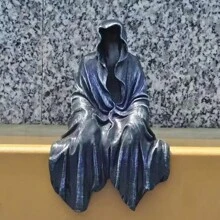 1入組《魔戒》黑暗騎士玩偶模型裝飾，樹脂萬聖節禮物 - 彩色 - 查看 5