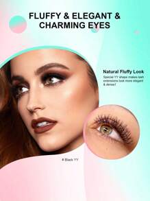 5 盒 NAGARAKU YY 形手工编织优质水貂皮柔软轻盈自然睫毛延长化妆网状十字假睫毛 W 形柔软自然延长专业睫毛嫁接睫毛簇、睫毛簇、单根睫毛、睫毛、假睫毛 - D - 查看 5