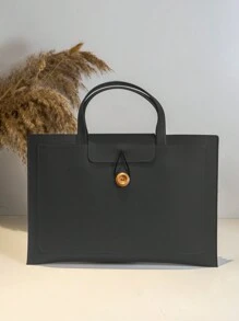 Laptop Bag Laptop Case Pad Bag For Business For Travel For School For College For Office 16 Inch Waterproof Multifunctional Portable Lightweight Classroom Laptop Bags Classroom Bags Teacher Storage Bags Classroom Organizer Bags - Black - View 2