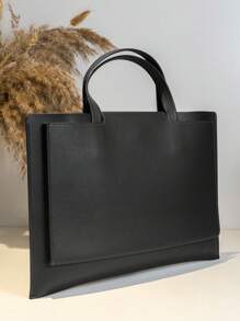 Laptop Bag Laptop Case Pad Bag For Business For Travel For School For College For Office 16 Inch Waterproof Multifunctional Portable Lightweight Classroom Laptop Bags Classroom Bags Teacher Storage Bags Classroom Organizer Bags - Black - View 4