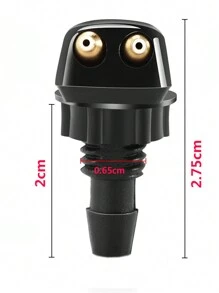 件通用前擋風玻璃清洗器刮水器噴嘴噴霧器適用於本田 City Odyssey Civic Crv Hrv Jazz Rr Vti Fit 汽車零件