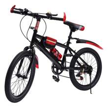 YUNRUX Mountain Bike 20 Inch 6 Speed Bicycle Children Boys Girls Mountain Bike Children Mountain Bike With Double Disc Brakes For Riding On The Road In The Mountains