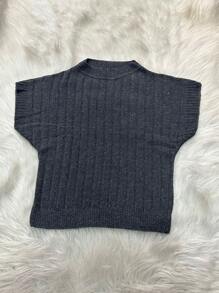 Women Sweater Co-Ords - 深灰色 - 查看 2